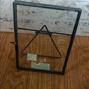 Metal Picture Frame double pain. You could put dry flowers in there.